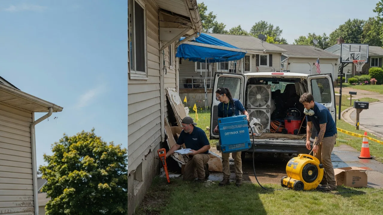 Ceiling Leak Cleanup in Bethel, PA near me