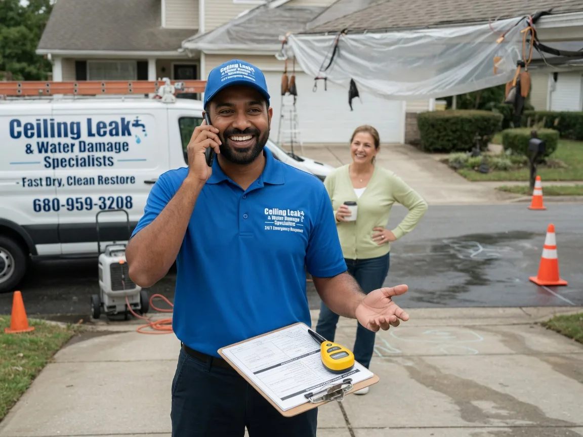 Ceiling Leak Cleanup Bethel, PA FAQs